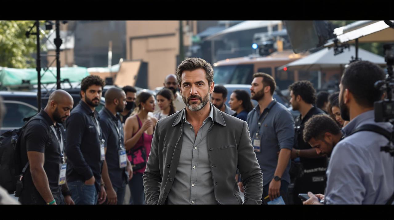 某知名演员片场耍大牌，要求全组人员回避，导演忍无可忍